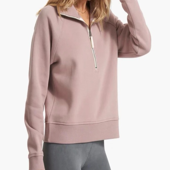 Vuori Restore Half-Zip Sweatshirt - Umber - Picture 1 of 10